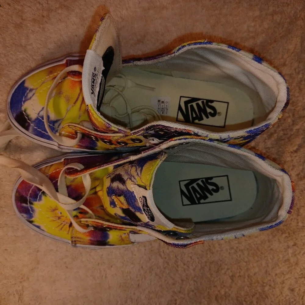 Vans Men's 5.5/Women's 7 Sk8-Hi Tie Dye VN0A4U1619X